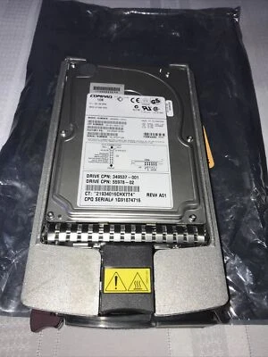 COMPAQ 349537-001 9GB 10K SCSI BD00911934 - Image 1 of 4
