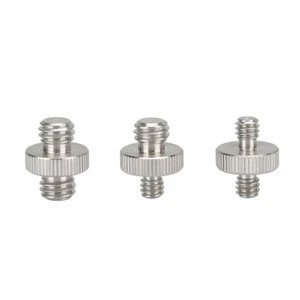 3x CAMVATE Double-side Male Camera Tripod Adapter Mount Screw 1/4"-20 & 3/8"-16 - Picture 1 of 22