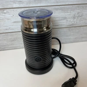 Nespresso Electric Milk Frother Black Model 3594 Complete Excellent Condition - Picture 1 of 5