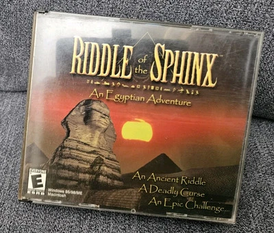 Riddle Of The Sphinx PC  CD-rom Egytian Adventure 3 Disk Game (Macromedia 2000) - Image 1 of 4