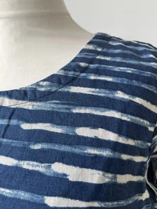 Seasalt River Cove Striped Dress Blue Size 24 - Picture 1 of 6