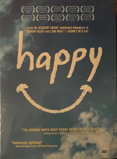 Happy - DVD - Narrated By Marci Shimoff Directed By Roko Belic SEALED - Image 1 of 1