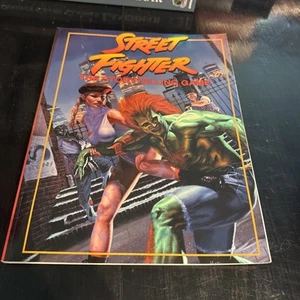 Street Fighter: The Storytelling Game White Wolf 1995 CUTOUTS ATTACHED - Picture 1 of 8