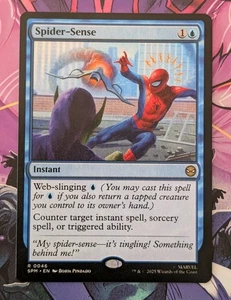 MTG Marvel's Spider-Man Rare SPIDER-SENSE NM - Imagen 1 de 1