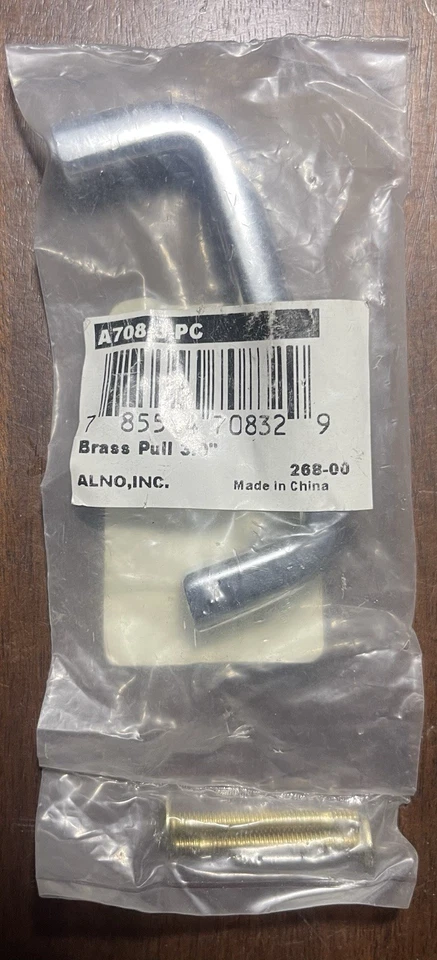 Alno A708-3-PC  3" Traditional Pulls  Cabinet Handle In Polished Chrome Foto 1 de 1