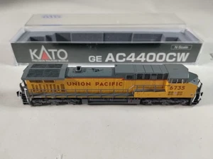 New Old Stock Kato # 1767038 AC4400CW, UP/Lightning Bolt # 6735 N Scale - Picture 1 of 22