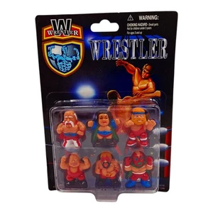 1986 Soma Soft PVC Bootleg/Knockoff Wrestler 6-Pack Version 2 - Bild 1 von 11