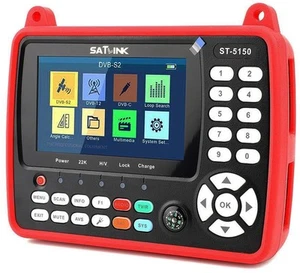 ST-5150 Satellite Finder, DVB-S/S2/T/T2/C FTA Signal Receiver Signal Finder, ... - Picture 1 of 7