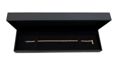 4 CT. T.W. Pulseira de tênis de diamante em ouro amarelo 10K - Imagem 1 de 4