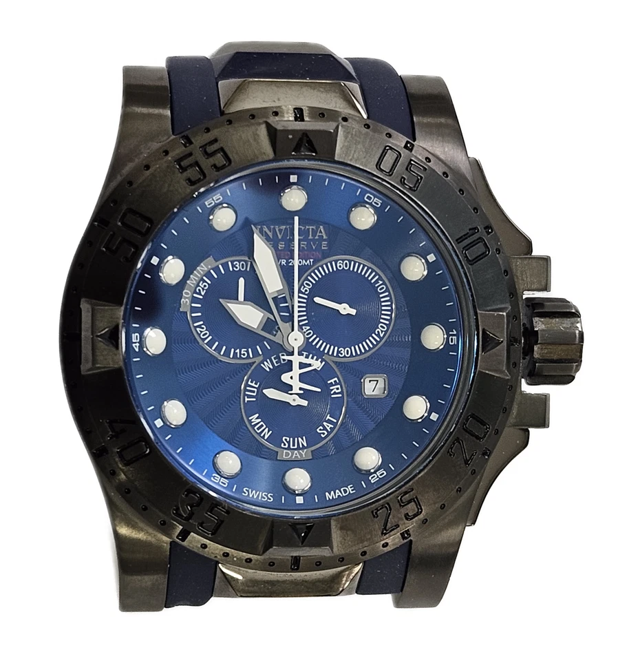 Invicta Reserve 18689 Excursion Le Cronógrafo Suizo Roto Reloj de Hombre Correa - Imagen 1 de 3