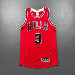 100% Authentic Dwyane Wade Adidas Chicago Bulls Jersey Size M 40 Mesh Pro Cut - Picture 1 of 6