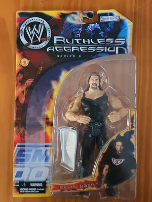 Figura De Colección Sin usar, en caja Kevin Nash Jakks Ruthless Aggression Serie 5 2003 WWE NUEVA EN CAJA  Foto 1 de 4