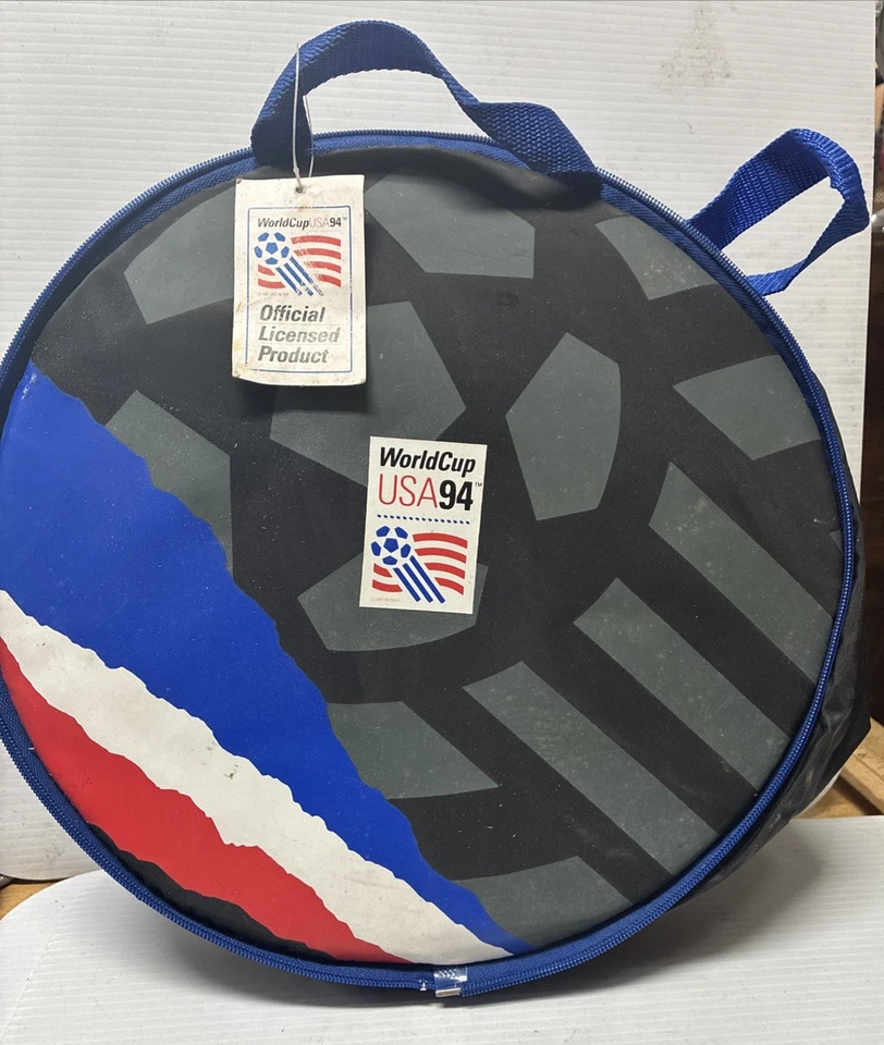 Vintage World Cup USA 94 Stadium Seat Cushion Bag NOS w/ Tag (FC59-TOP-Q5086 - Image 1 of 4