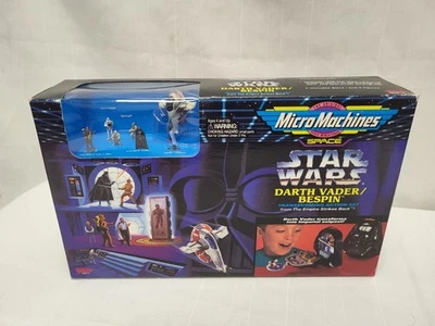 Micro Machines Star Wars Darth Vader Bespin Transforming Action Set Galoob  - Image 1 of 4