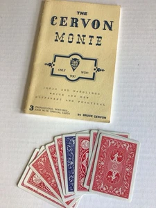 The Cervon Monte Bruce Cervon Card Trick - Picture 1 of 3