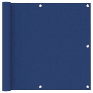 Paravento da Balcone Blu 90x600 cm Tessuto Oxford Tenda Frangivento vidaXL - Foto 1 di 5