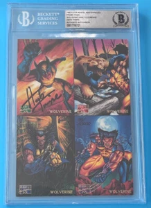 Herb Trimpe "Wolverine Creator" 1995 Fleer Marvel Auto Signed Rookie Card BAS - Picture 1 of 3