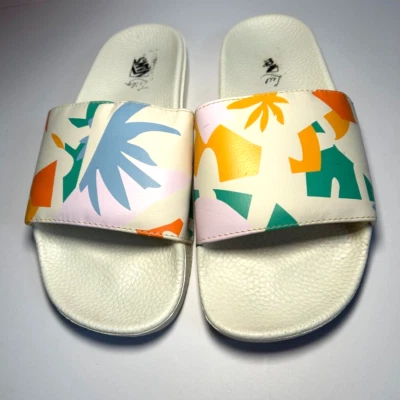 Sandalias sin cordones Vans Leila Hurst Ultracush para mujer talla 9M usadas Foto 1 de 4