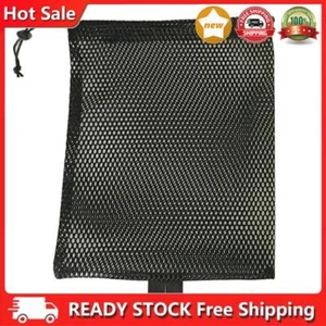Drawstring Mesh Storage Bag Laundry Bag Multi Purpose Breathable for Wet Clothes - Picture 1 of 12