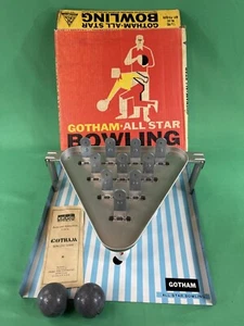 Vintage 1967 Gotham All Star Bowling Game. Complete In Original Nice Box! - Picture 1 of 18
