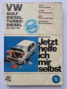 Jetzt helfe ich mir selbst 76 VW Golf I Diesel LD 1976-1983 Reparaturanleitung - Picture 1 of 2