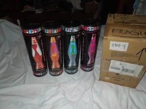 Lava Lite 40th Anniversary Lava Lamps 2005 Set Of  All Four 60's 70's 80's 90's - Picture 1 of 14