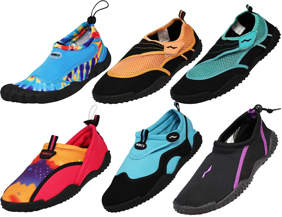 Norty Womens Water Shoes Aqua Socks Surf Yoga Exercise Pool Beach Swim Slip On - Image 1 of 1