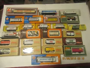 25 vagoni birra (birra) europei assortiti scala HO. Lilliput, Roco, Fleischmann ecc. - Foto 1 di 6