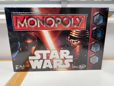 Star Wars Monopoly Board Game by Hasbro - SEALED - Image 1 of 4
