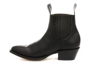 Grinders Maverick Black Men's Cowboy Boots Size 5 Colors Black On Black - Picture 1 of 7