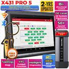 Launch X431 Pro5 Pad V+ Car Diagnostic Scanner J2534 Programming Key Coding Tpms