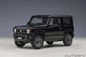 Suzuki Jimny JB86 RHD 2018 schwarz Modellauto 1:18 Autoart - Bild 1 von 12