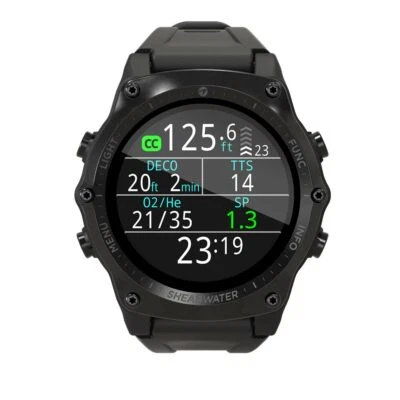 Shearwater Teric Armbanduhr Taucher Computer Schwarz Einfassung 15001 - Bild 1 von 4