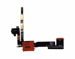Genuine Apple iPad 2 3G A1396 SIM Card Slot + Audio Jack Flex Cable 821-1377-A - Picture 1 of 1