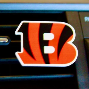 Difusor de aceites esenciales con clip de ventilación de aire para automóvil Bengals Cincinnati Ohio fútbol americano - Imagen 1 de 8