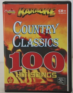 CHARTBUSTER KARAOKE 6 CD + G KLASSISCHE COUNTRY HITS VOL-451 NEUE Box mit SONGSLISTE - Bild 1 von 3