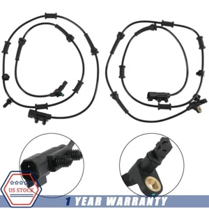 2 Pcs Front Left & Right ABS Wheel Speed Sensor NEW For Jeep Wrangler 2007-2017 - Picture 1 of 22