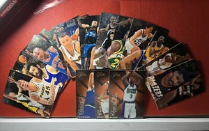 1995-96 Flair NBA 16 Card Lot, Stockton, Payton, 3x “RC”, Parks, Reeves, & More - Picture 1 of 24