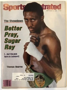 SPORT ILLUSTRATO 14 SETTEMBRE 1981 THOMAS HEARNS, LA COPPA DEL MONDO (3MG) - Foto 1 di 2