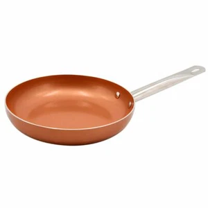 9.5 " Inch Round Frying Pan Skillet W/Ceramic Non Stick Coating Perfect Cookware - Picture 1 of 7