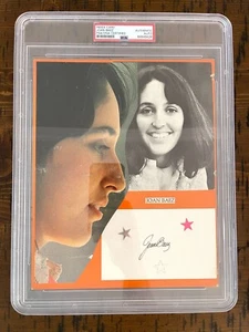 JOAN BAEZ Signed Auto 8x10 photograph photo PSA/DNA encased Singer - Picture 1 of 4