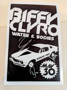 Biffy Clyro REAL hand SIGNED 11x17" Water & Bodies Poster COA Autographed - Picture 1 of 5