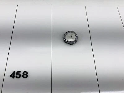 MERCEDES BENZ E350 RIM WHEEL SPOKE HUB CENTER CAP COVER CAVITY OEM - Image 1 of 4
