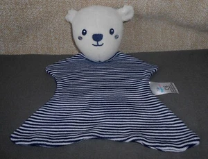 TOPOLINO SCHMUSETUCH BÄR  DUNKELBLAU GESTREIFT - Bild 1 von 1