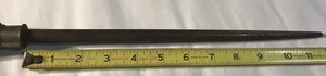 Affilacoltelli vintage tedesco Hoffman acciaio asta levigatrice 14" - Foto 1 di 9