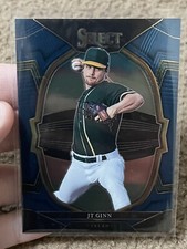 2023 Panini Select  JT Ginn Blue Prizm RC Oakland A's
