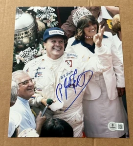 A.J. FOYT SIGNED INDIANAPOLIS 500 8X10 PHOTO BECKETT CERTIFIED AUTHENTIC #9 - Picture 1 of 1