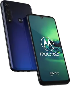 Motorola Moto G8 Plus - 64GB - Cosmic Blue (Unlocked) (Dual SIM) - Picture 1 of 1