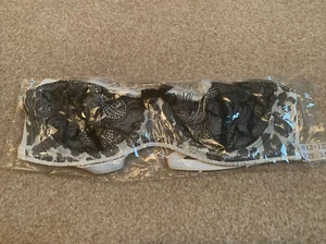 Brand New Mimi Holliday By Damaris Leopard Print Comfort Non Padded Bra 34C - Picture 1 of 4