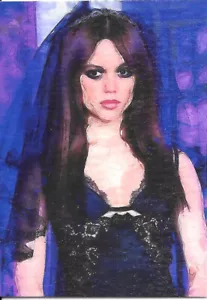 Jenna Ortega Wednesday Series 1 of 1 Authenticity Stamp Sketch Card - Picture 1 of 1